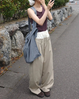 Layered Button Sleeveless