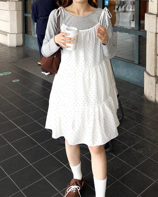 Polka Dot Mini Camisole Dress