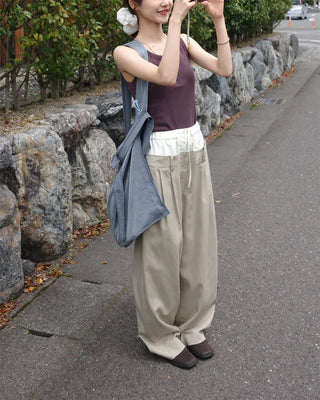 Layered Button Sleeveless