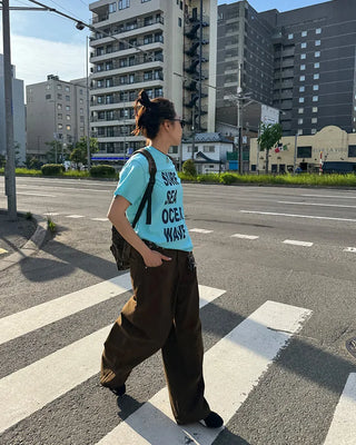 Colorful printed T-shirt