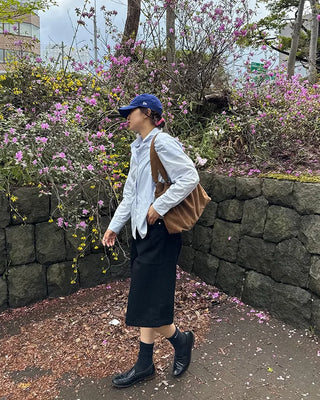 Basic oversized shirt