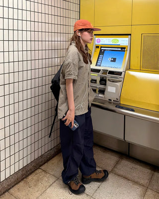 Parachute cargo pants