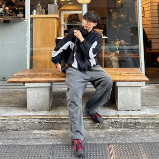 Wave Bicolor Windbreaker