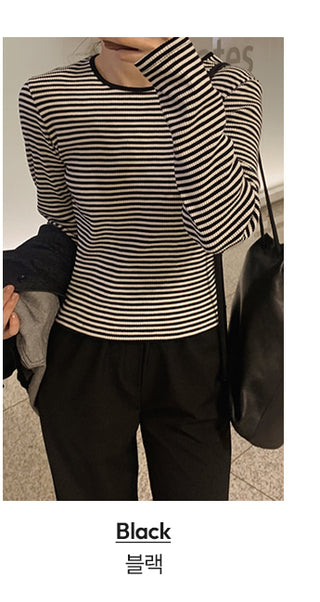 Striped T-shirt - 3 colors