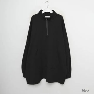 Long Anorak Sweatshirt