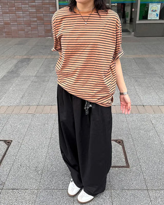 Colorful striped T-shirt