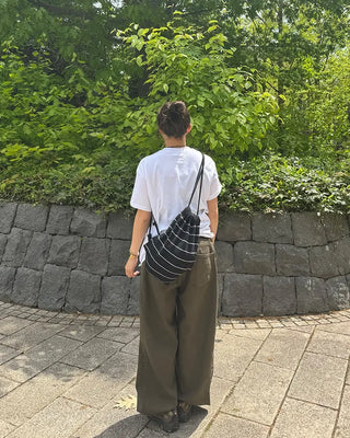 Loose cotton pants
