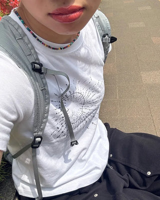 Multi-bead necklace