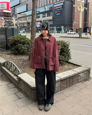 Two-pocket collar jacket