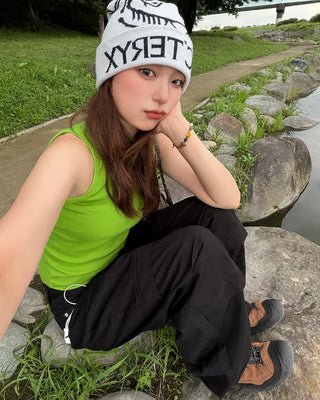 Parachute cotton pants