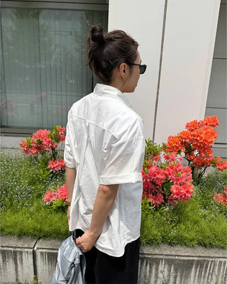 One-pocket half shirt