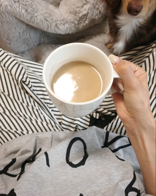 Cotton striped pants