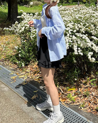 Can-can frill shorts