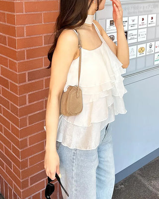 Scarf & Can-Can Camisole Set