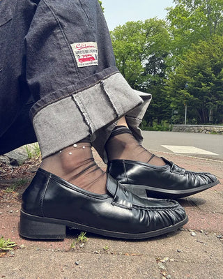 Shirring loafers