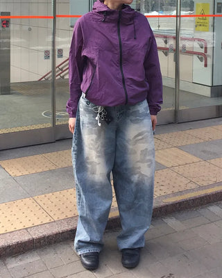 (Unisex) Vintage Camo Denim Pants