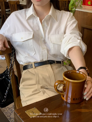 Oversized pocket shirt (2c)