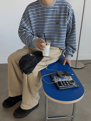 How Stripe Sweatshirt
