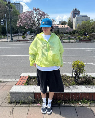 Wide Bermuda shorts