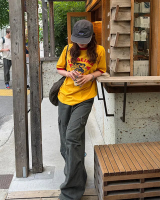 Cargo string pants