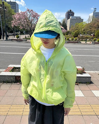 Windbreaker Hooded Zip-Up