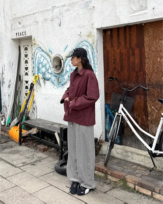 Two-pocket collar jacket
