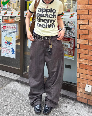 Fruit lettering T-shirt