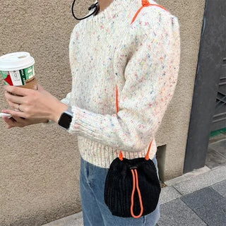 Glitter shoulder bag