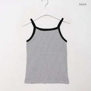 Striped sleeveless top