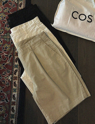 Pure Cotton Chino Shorts (5 colors, S~4XL)