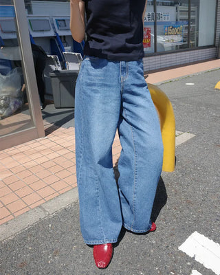 Stitched Shirring Loafers
