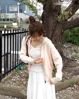 Lace flower pattern camisole