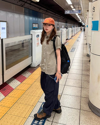 Parachute cargo pants