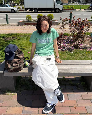 Cotton balloon pants