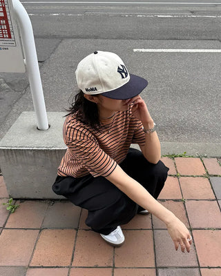 Colorful striped T-shirt