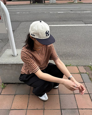 Colorful striped T-shirt