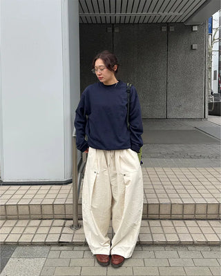 (Unisex) Rivet Tuck Balloon Pants
