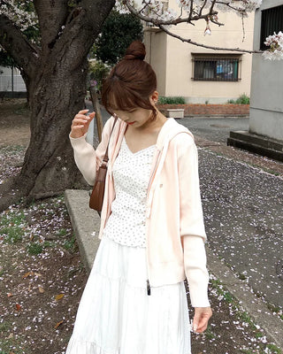 Lace flower pattern camisole