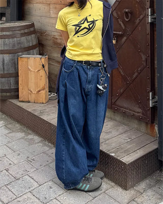 Star print T-shirt