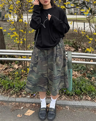 Basic Round Long T-Shirt