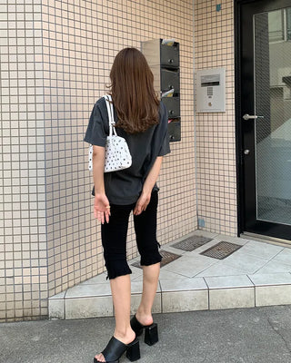Polka Dot Shoulder Bag