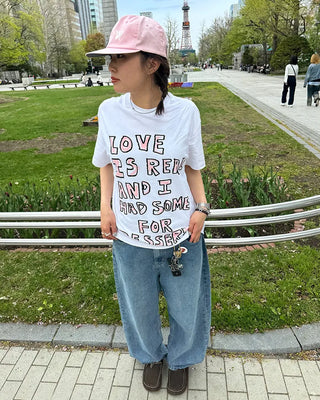 Crayon lettering T-shirt