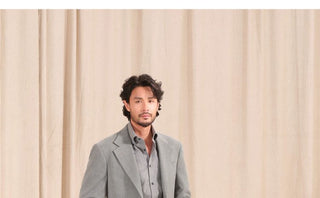 [CULTUM] Herringbone Brushed Flannel Suit Set