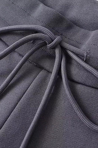 retro low-waist bootcut casual pants