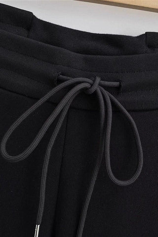 retro low-waist bootcut casual pants