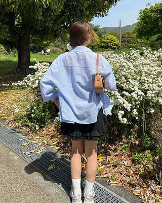 Can-can frill shorts