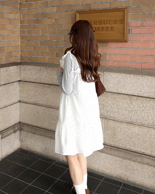 Polka Dot Mini Camisole Dress