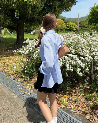 Can-can frill shorts