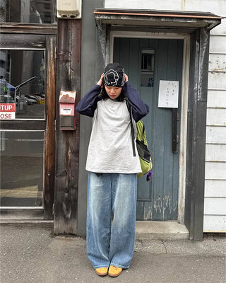 Soft raglan T-shirt