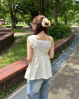 Asymmetrical Twist Bustier Blouse